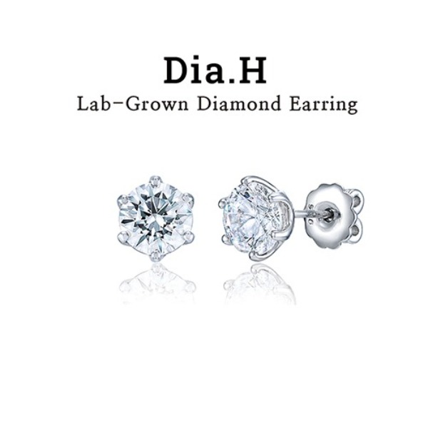 [Dia.H] Lab-Grown Diamond Earring ★OPEN★