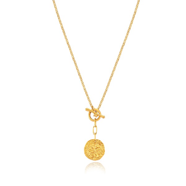 [Dia.H] Gold Coin Necklace ★OPEN★